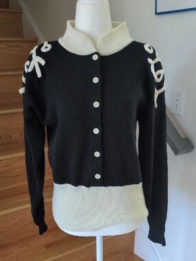 Vintage 80s Duet Sweater